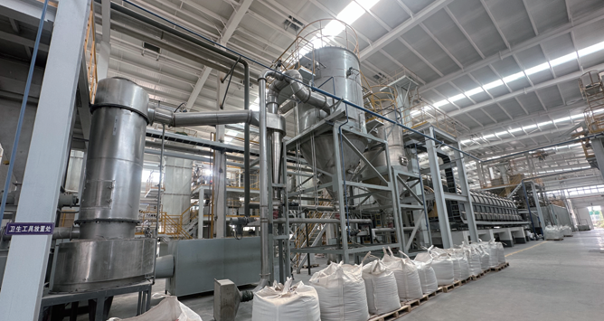 電池級磷酸鐵干燥焙燒系統(tǒng)